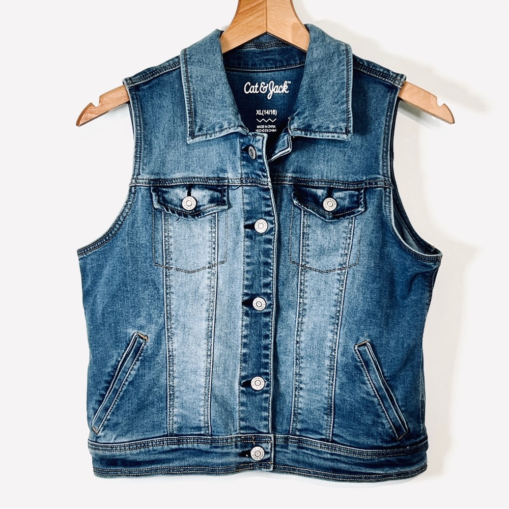 Cat & Jack Stone Washed Vest